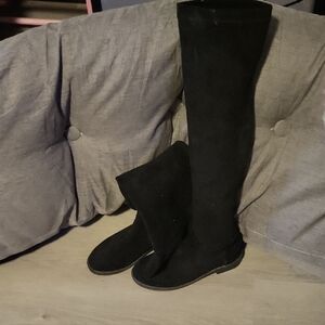 Black Thigh High Women's Boots
